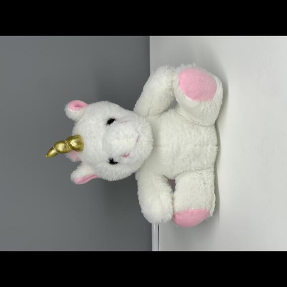 Other - Target Cloud Island Unicorn Plush White Stuffed Animal Gold Horn Bean Bag Plush*